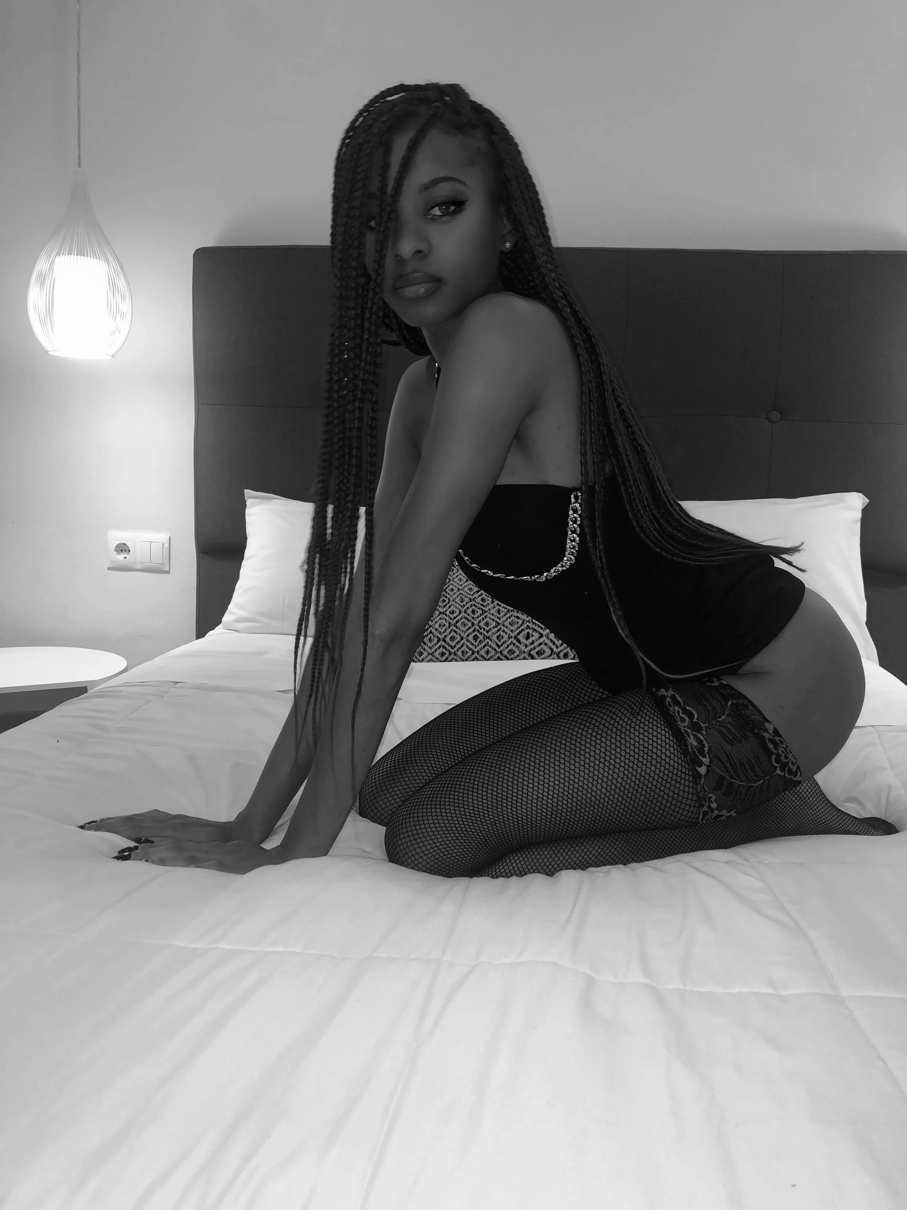 This outfit makes me horny, care to undress me?