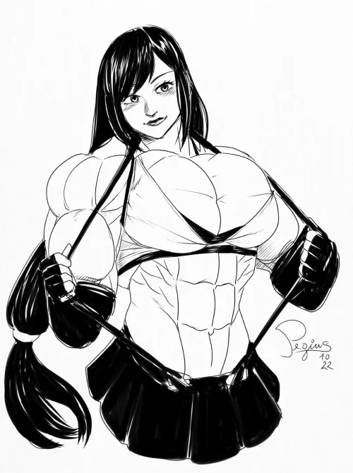 Tifa Lockhart (@PegiusArt) [Final Fantasy]
