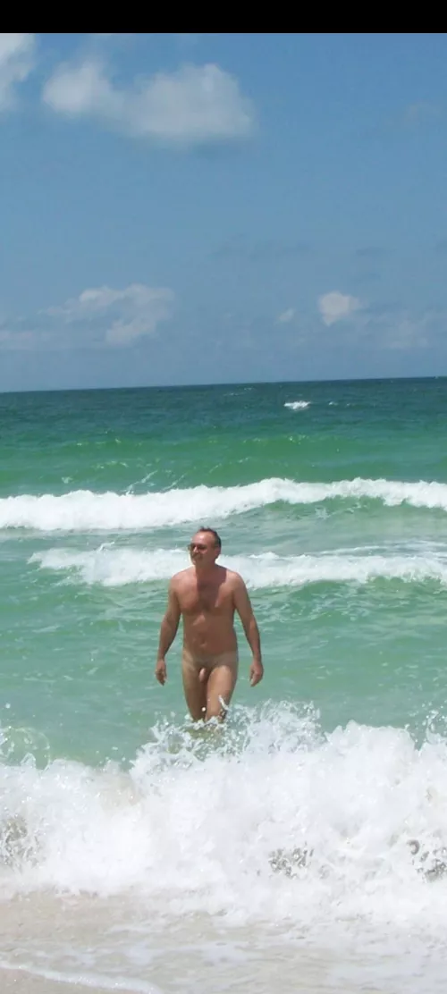 took my speedo off at the beach in Florida