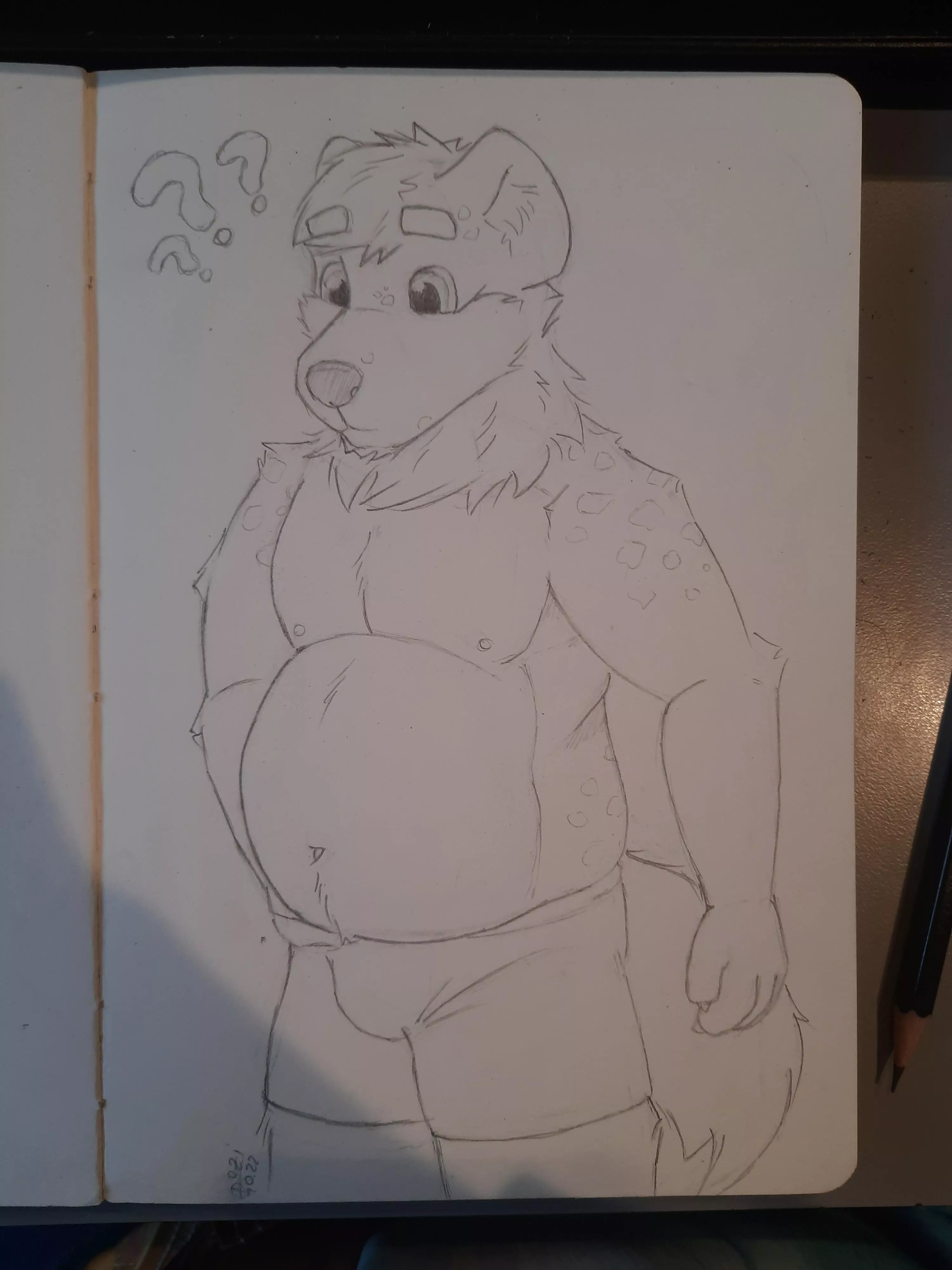 uhhh.... was that there yesterday? (art by me, @Dezikowski on twitter)