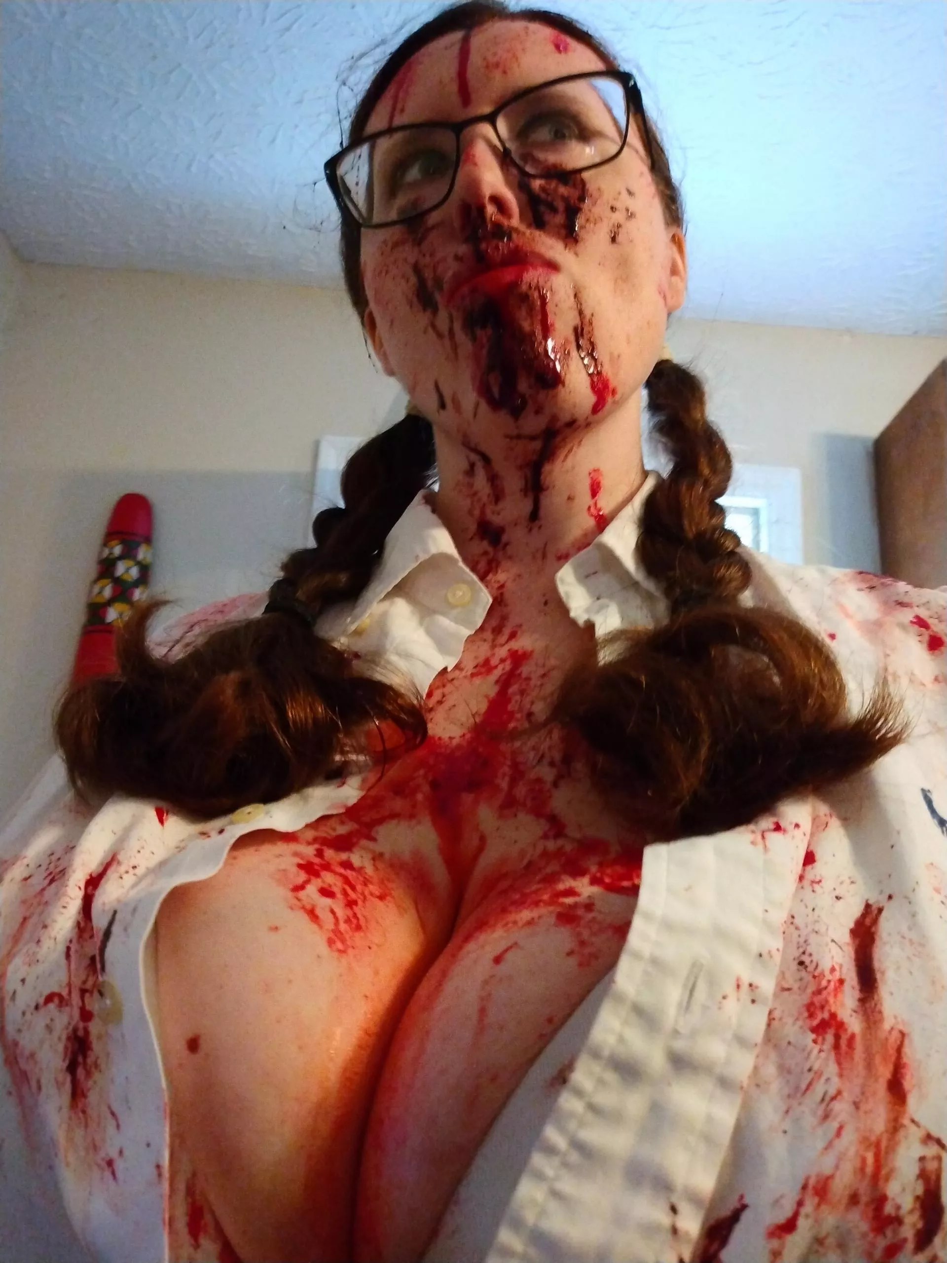 Undead boobies! Grrrrr! Happy Halloween! 🍼🎃🧟‍♀️