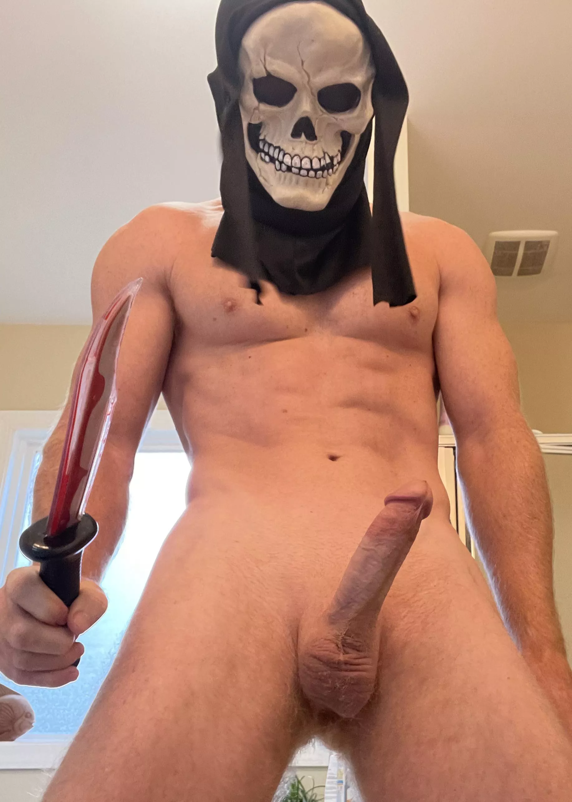 When it’s Halloween and all you can think about is stabbing.