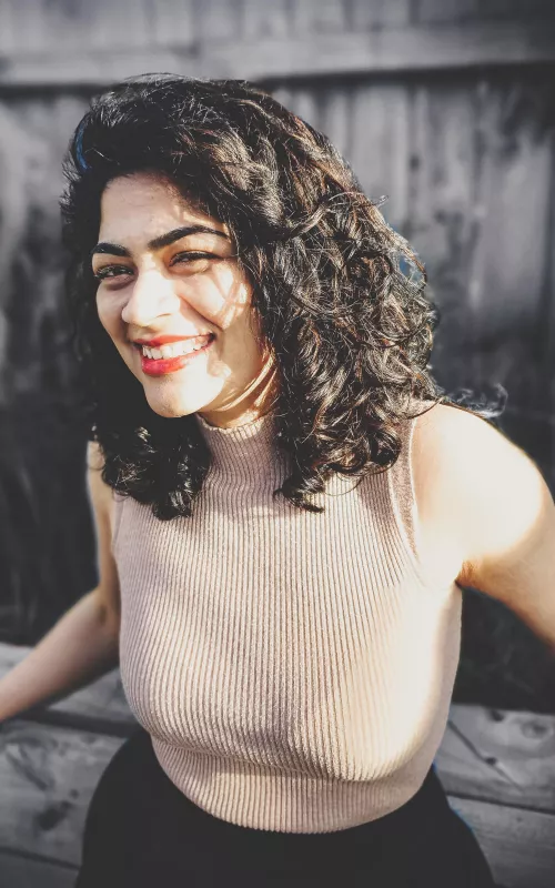 When the light hits just right