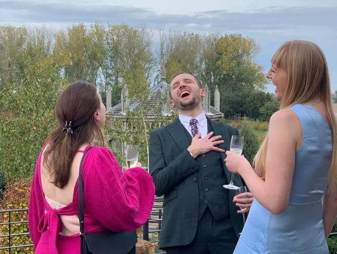 When the photographer says 'Act natural' and you forget how to human.