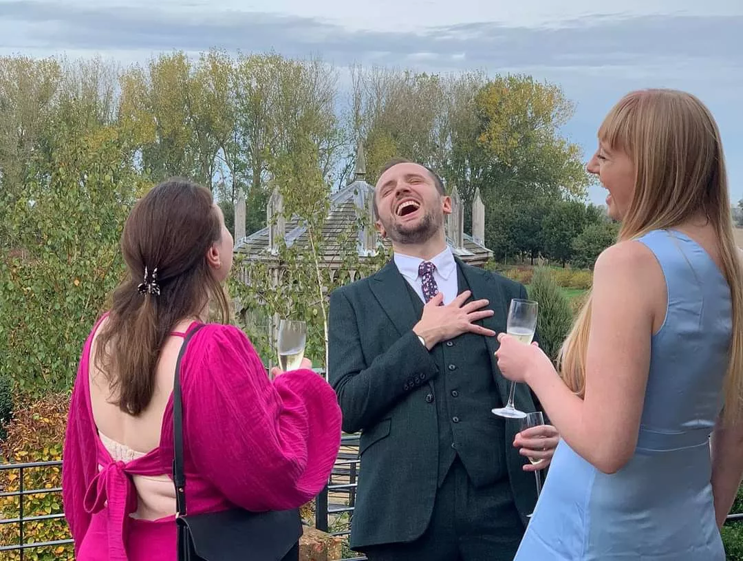 When the photographer says 'Act natural' and you forget how to human.