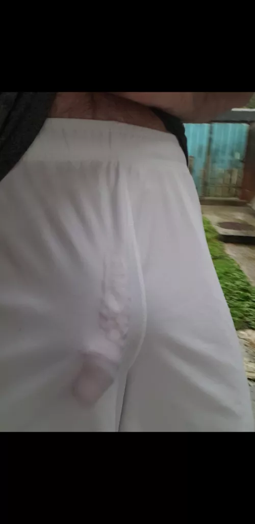 when you go for a walk and it starts raining