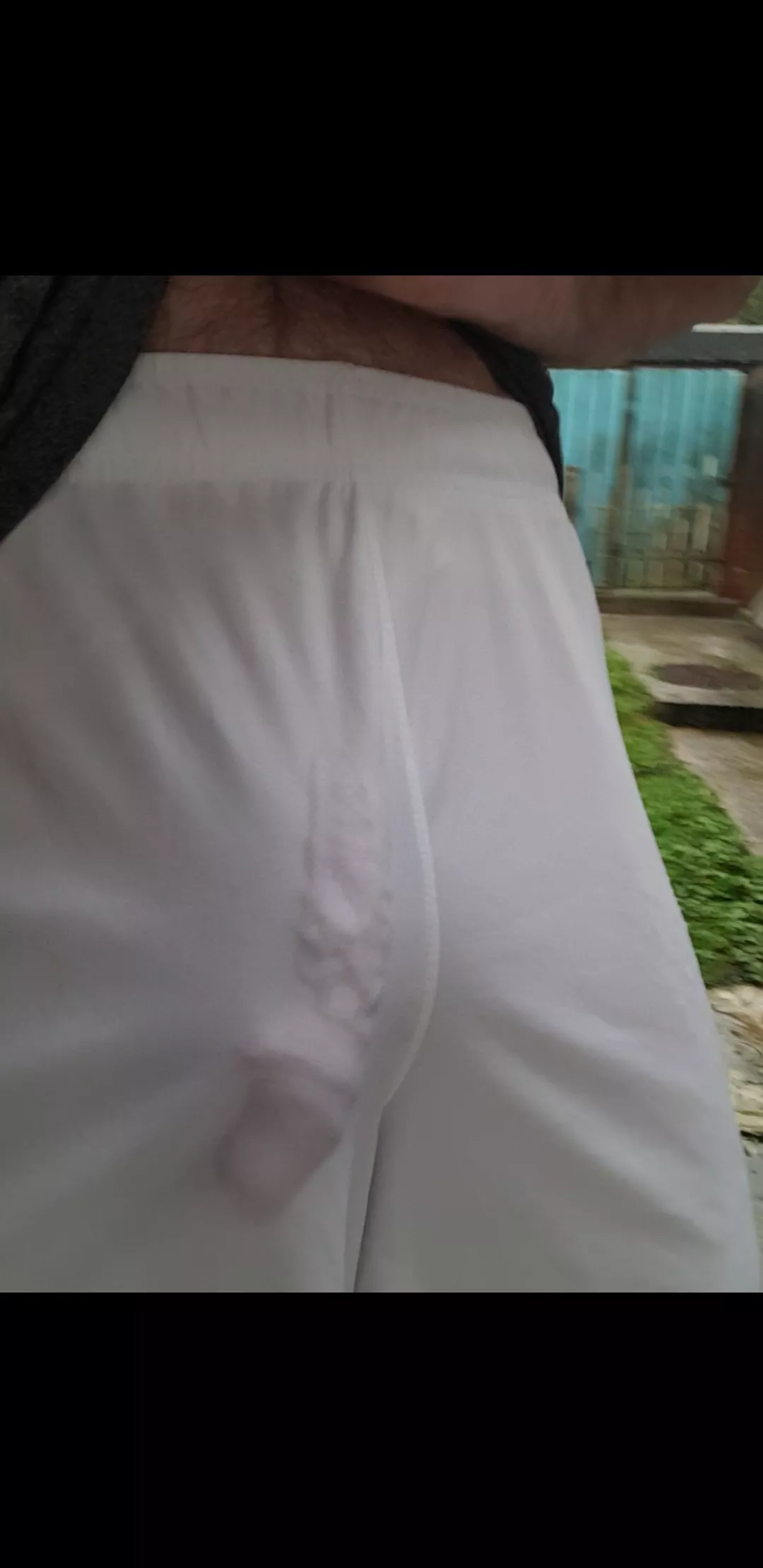 when you go for a walk and it starts raining