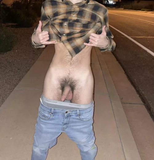 Whipped it out while drunk with my bro, and he took this…