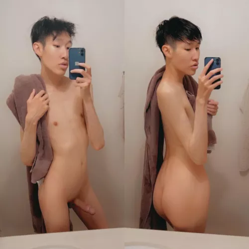 Would you like the front or back first?