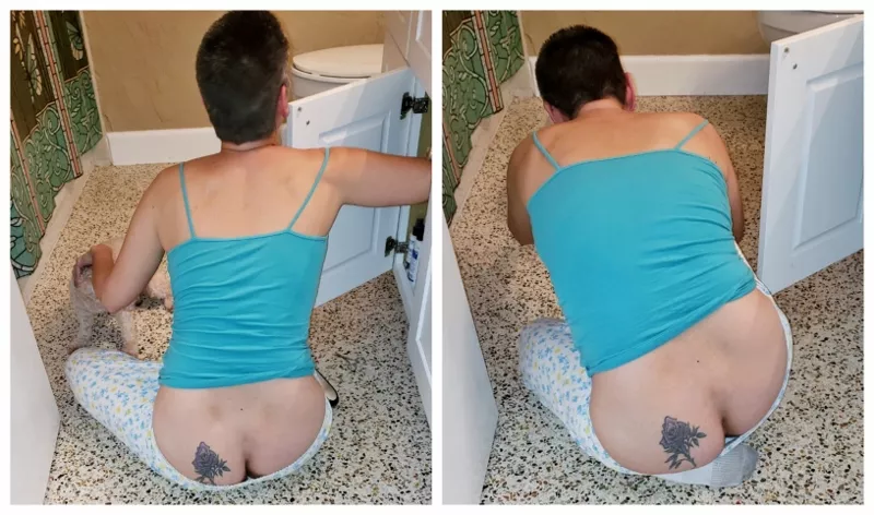 You asked for a better view...#hotwife #bubblebutt