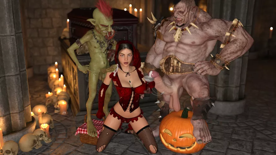 You're one of my favorite Halloween monsters! Happy Howl-o-ween!