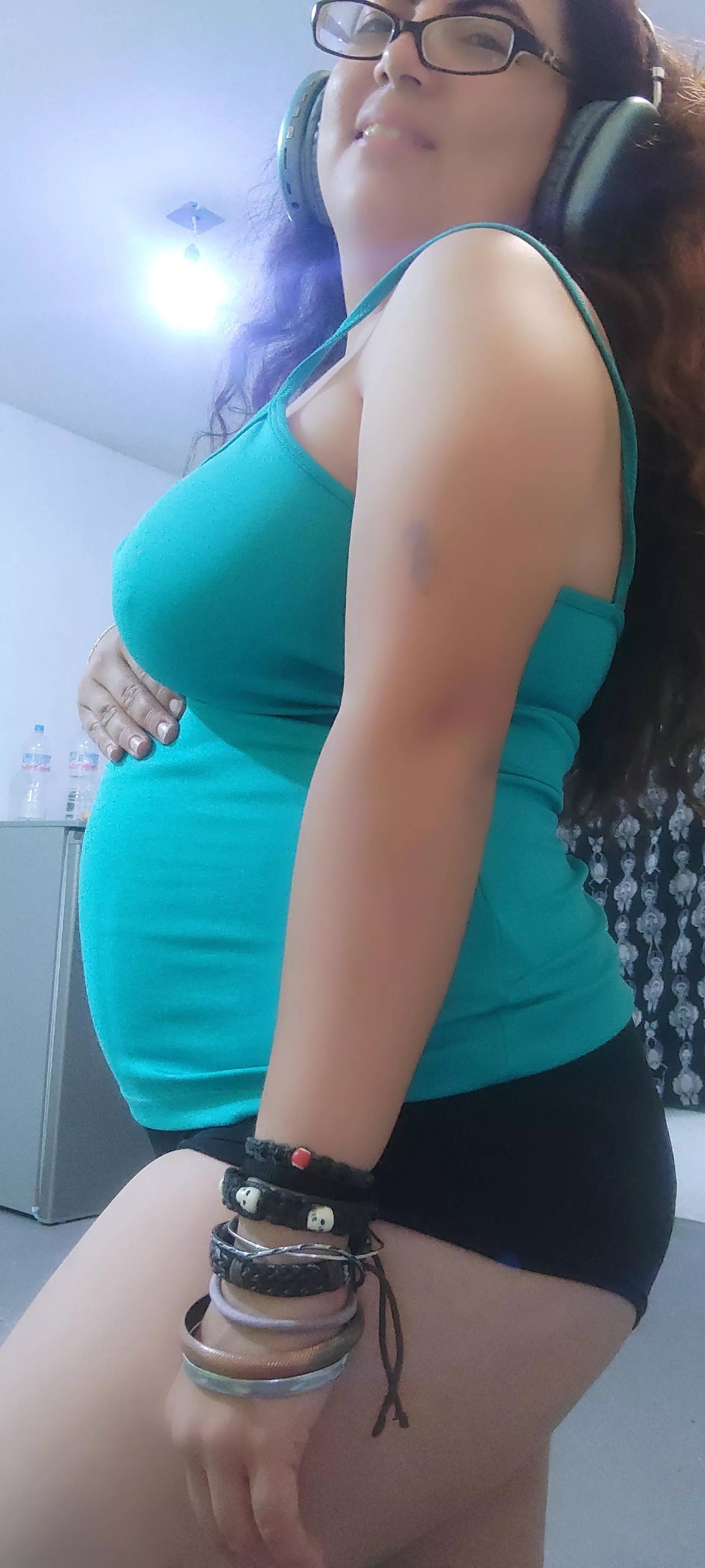 a disease that makes me seem pregnant forever