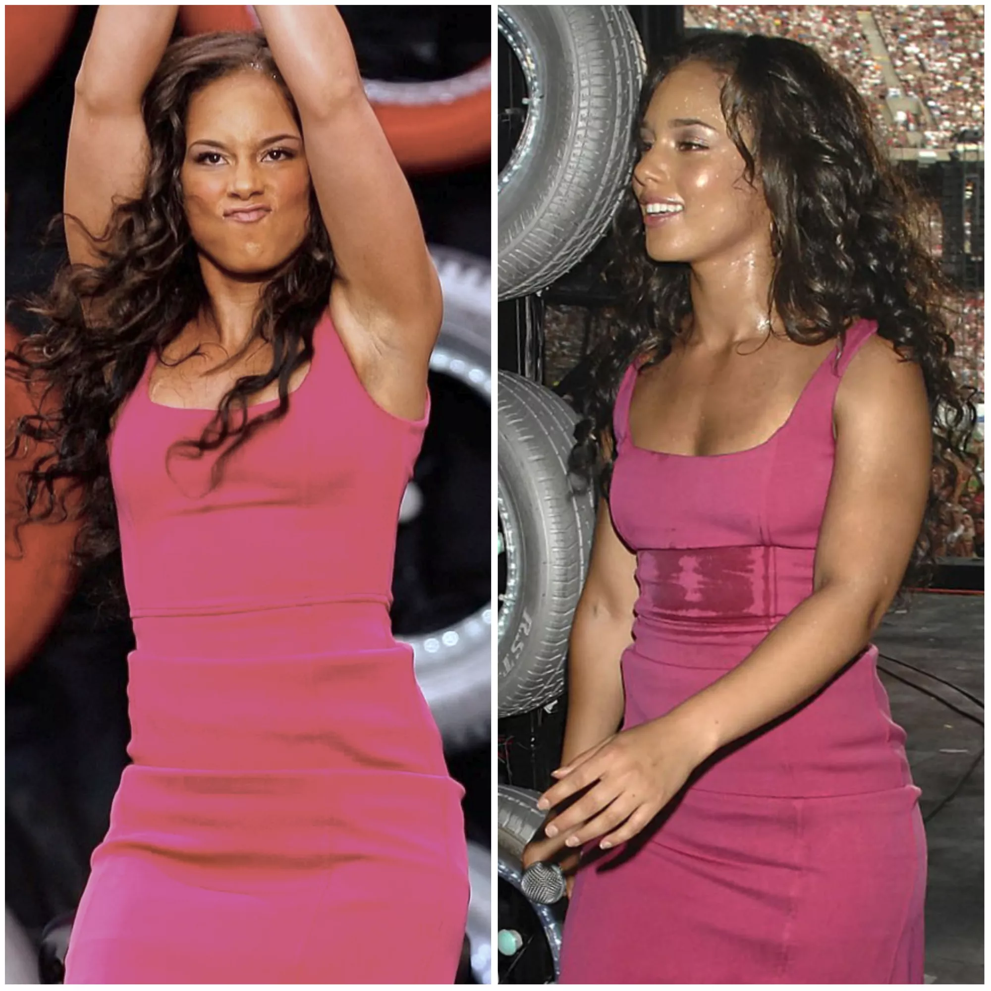 Alicia Keys Beginning vs End of a Concert