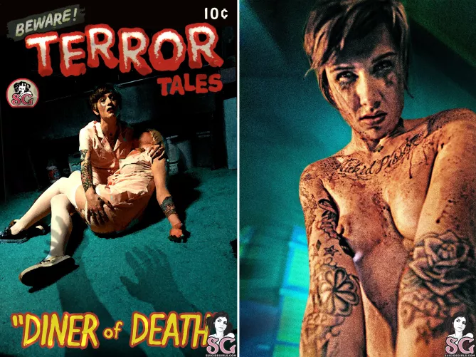 Bailey is Set of the Day with this vintage set! Diner of Death