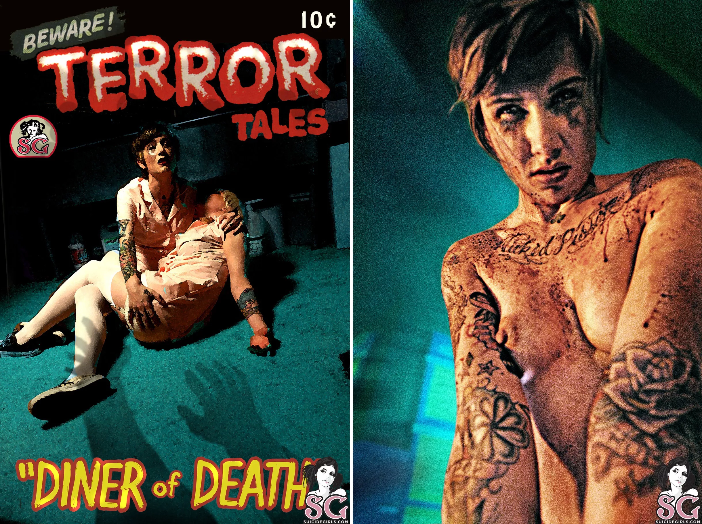 Bailey is Set of the Day with this vintage set! Diner of Death