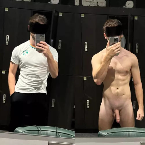 Before and after swim practice 💦