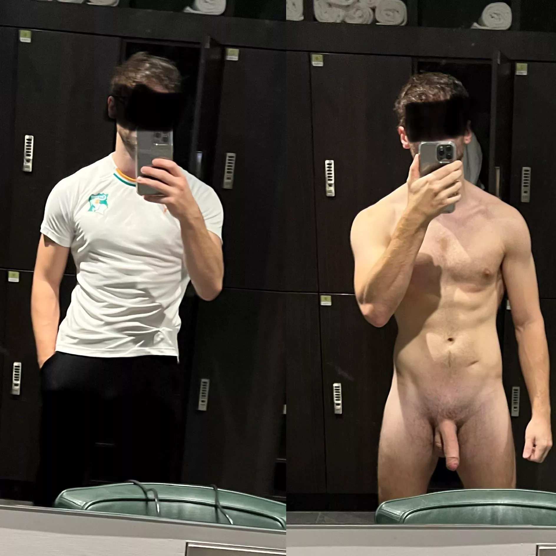 Before and after swim practice 💦