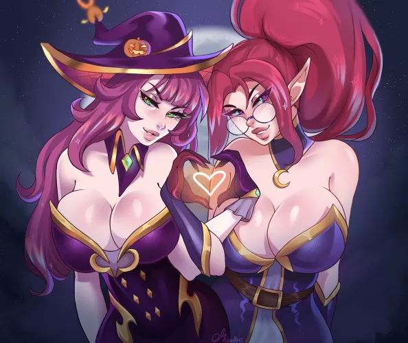 Bewitched Nami and Janna (Mambolina)