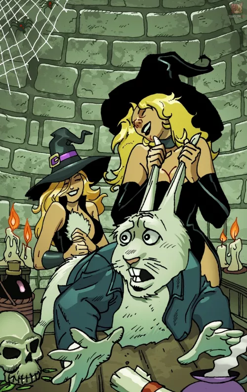 Bunny Boy Bummer (unwilling TF, rabbit, anthro)