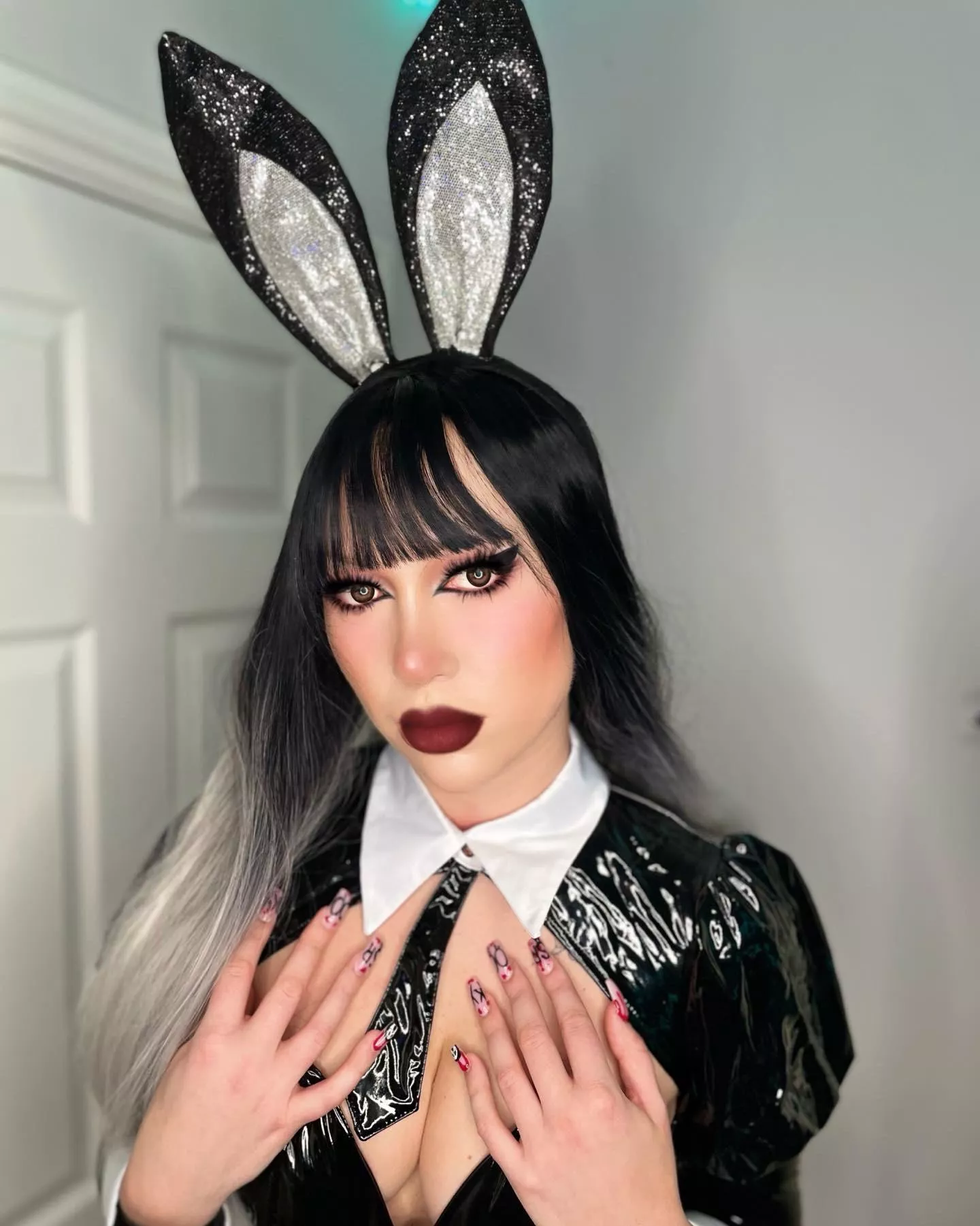 Can i hop on you? 🐰🤍😈