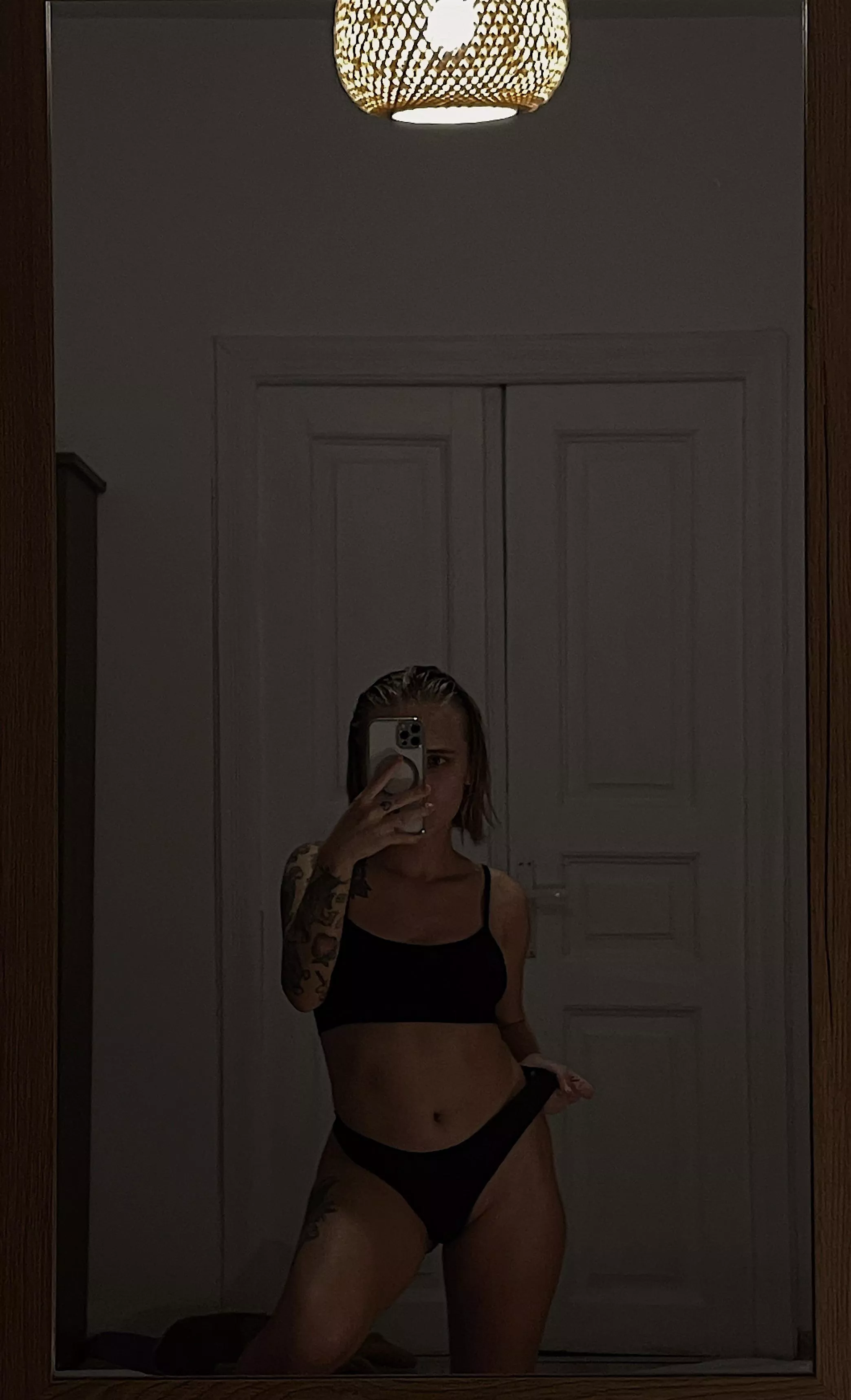 Can't get past the mirror