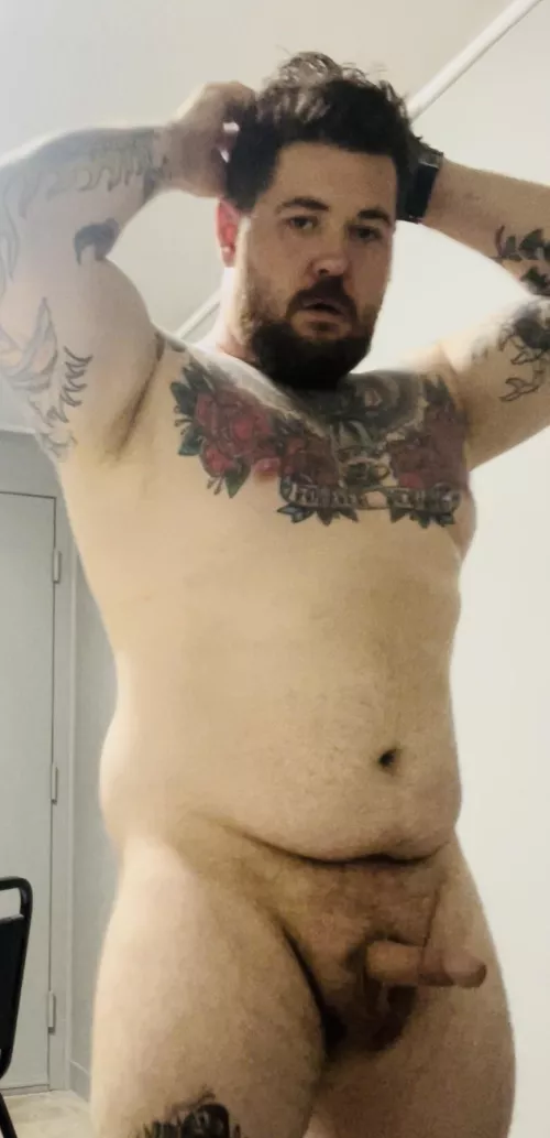 Chubby showing his chubby