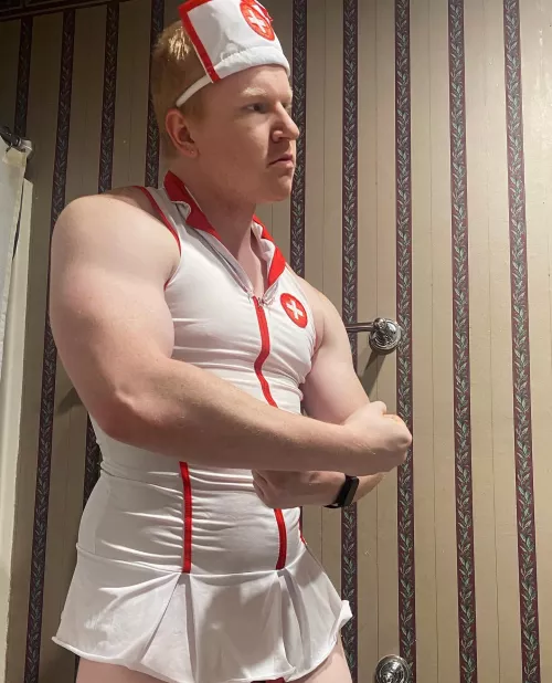 Decided to be a nurse for Halloween ⛑ (27)