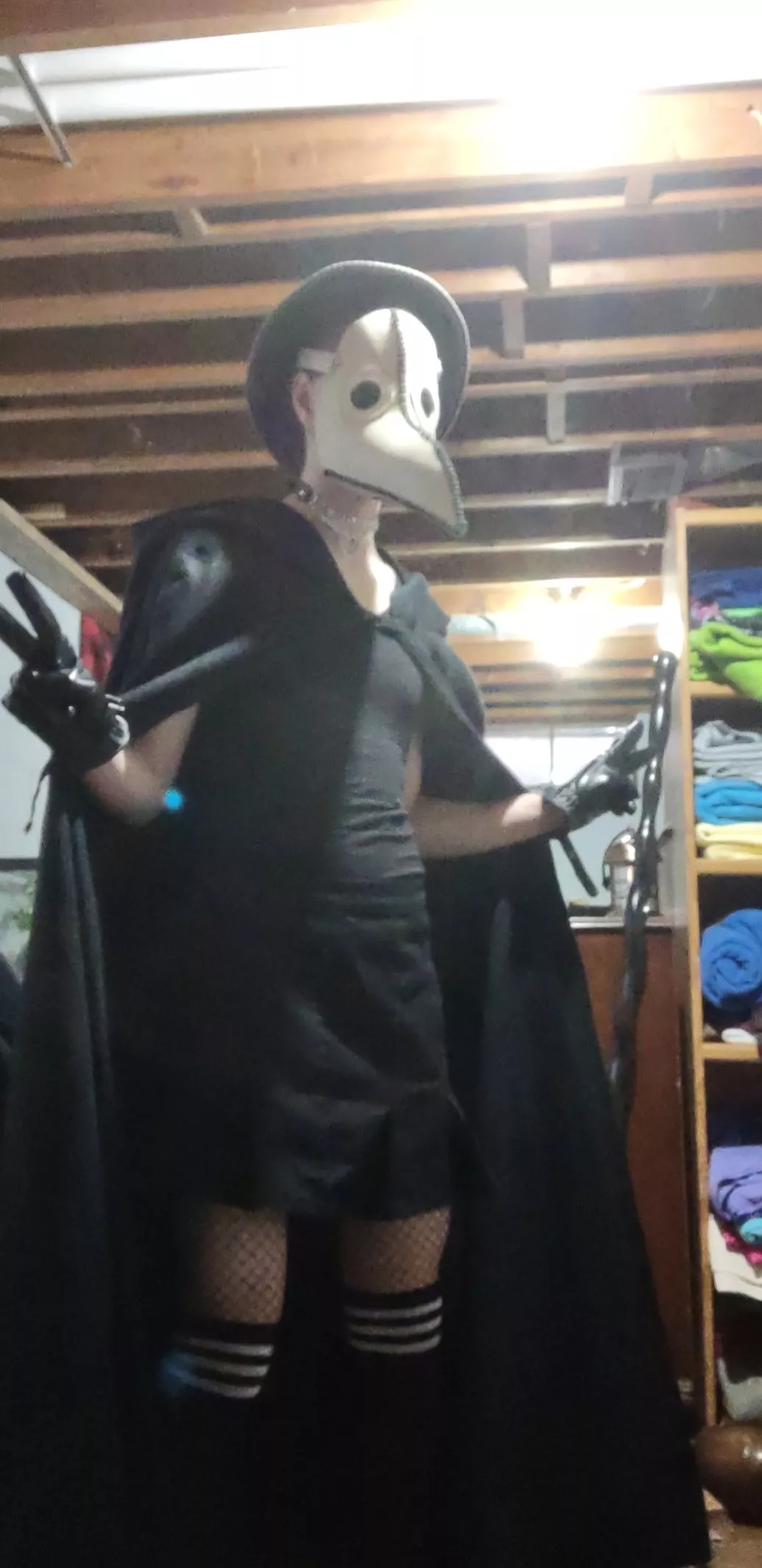 didn't feel up to going out tonight but here's my costume ❤️