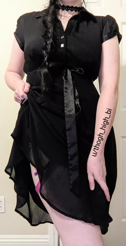 Don't try to peak up my skirt