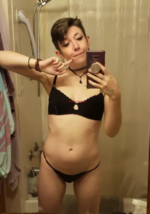 Felt cute before my shower the other day