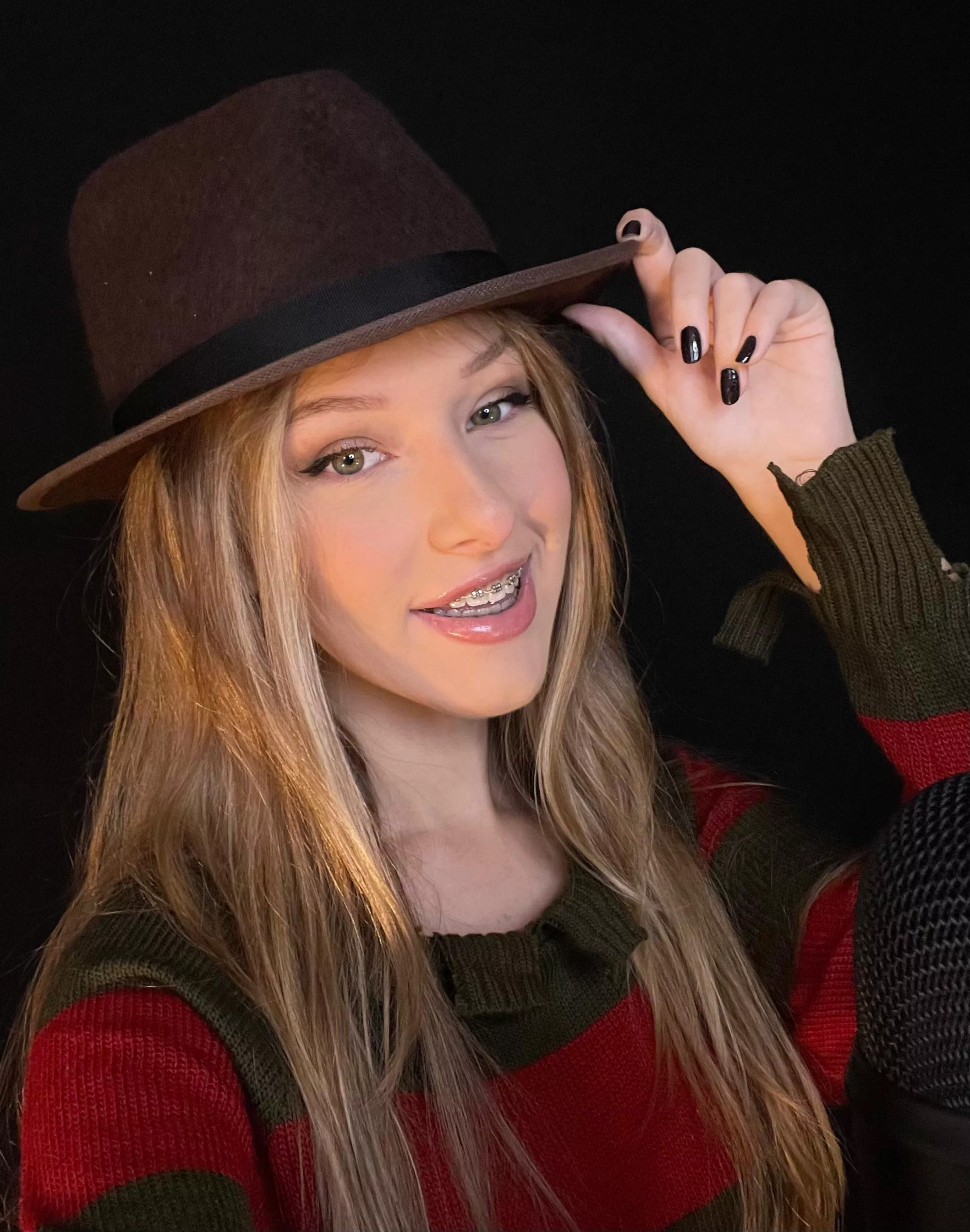 Freddy Krueger with braces :D