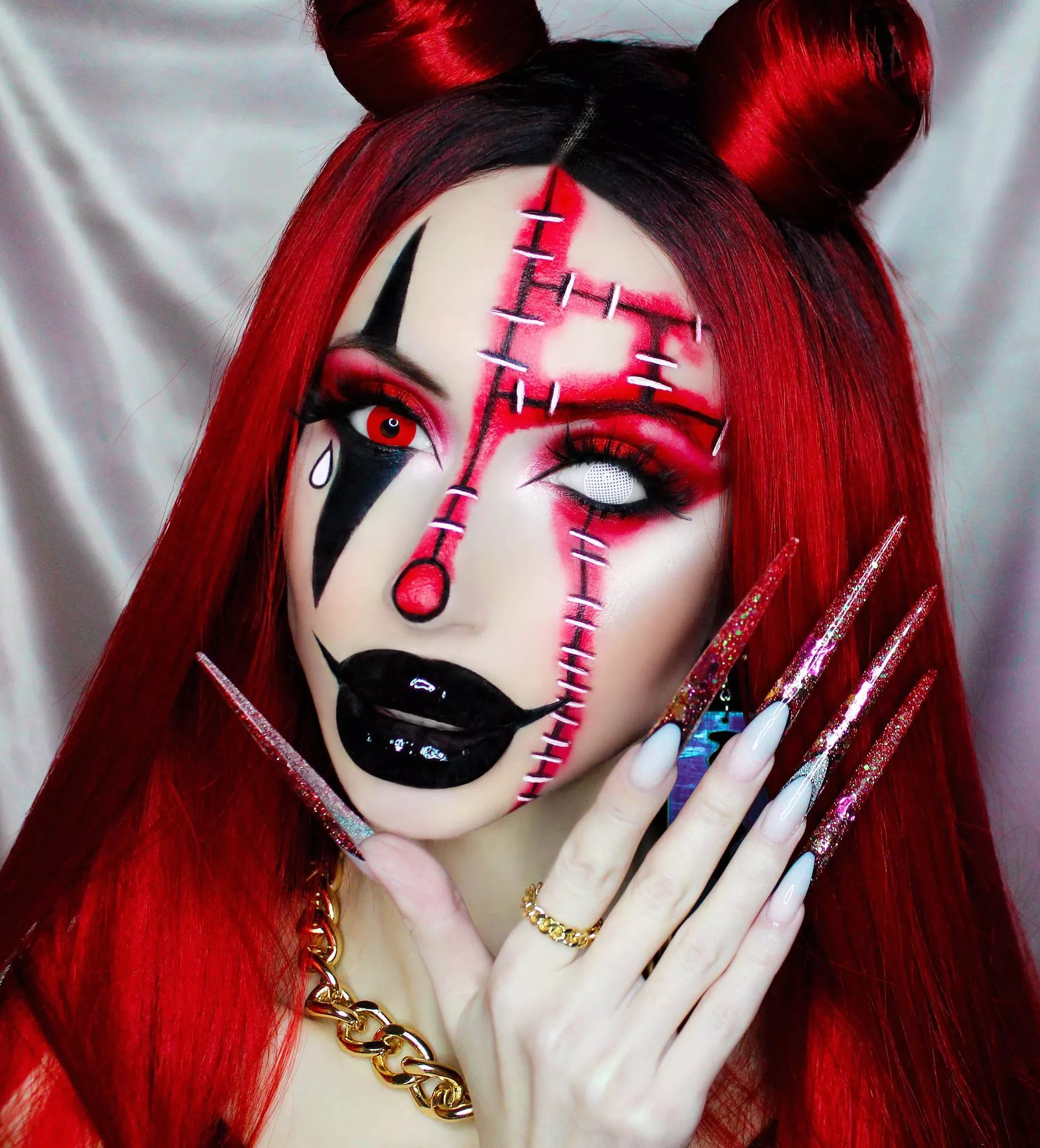 Halloween makeup clown ❤️ Happy halloween