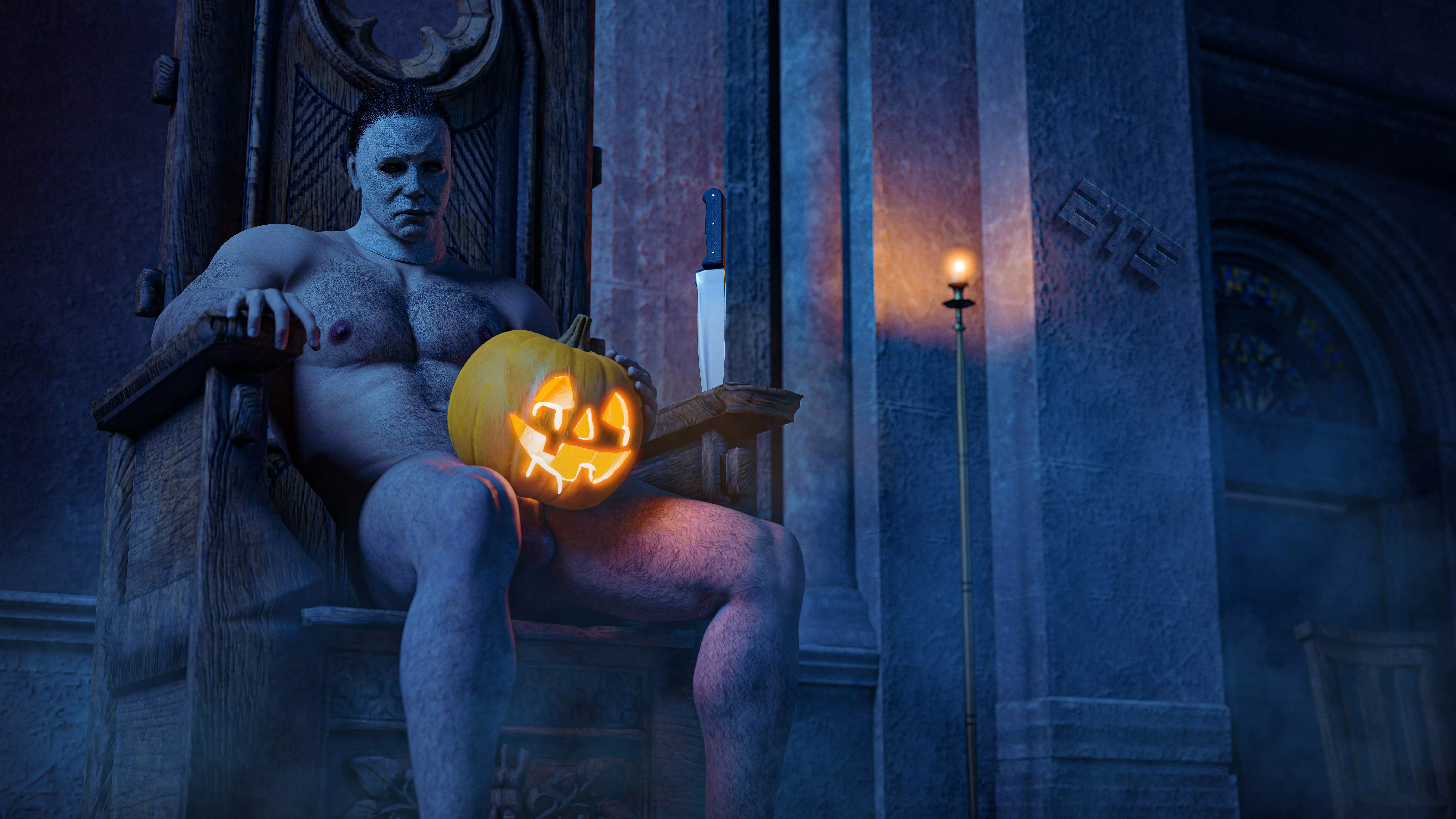 Happy (belated) Halloween! (Art by me)