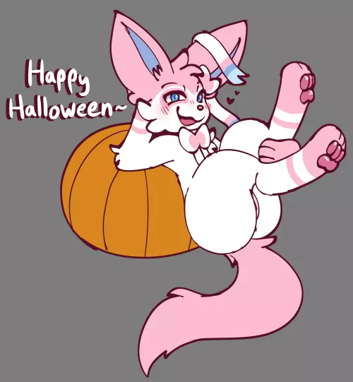 Happy Halloween! [F] (JitterClaws)