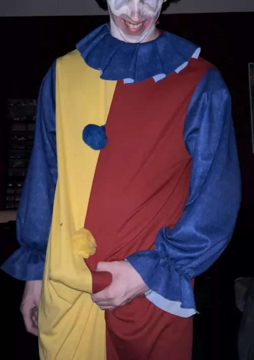 hope you're not afraid of clowns