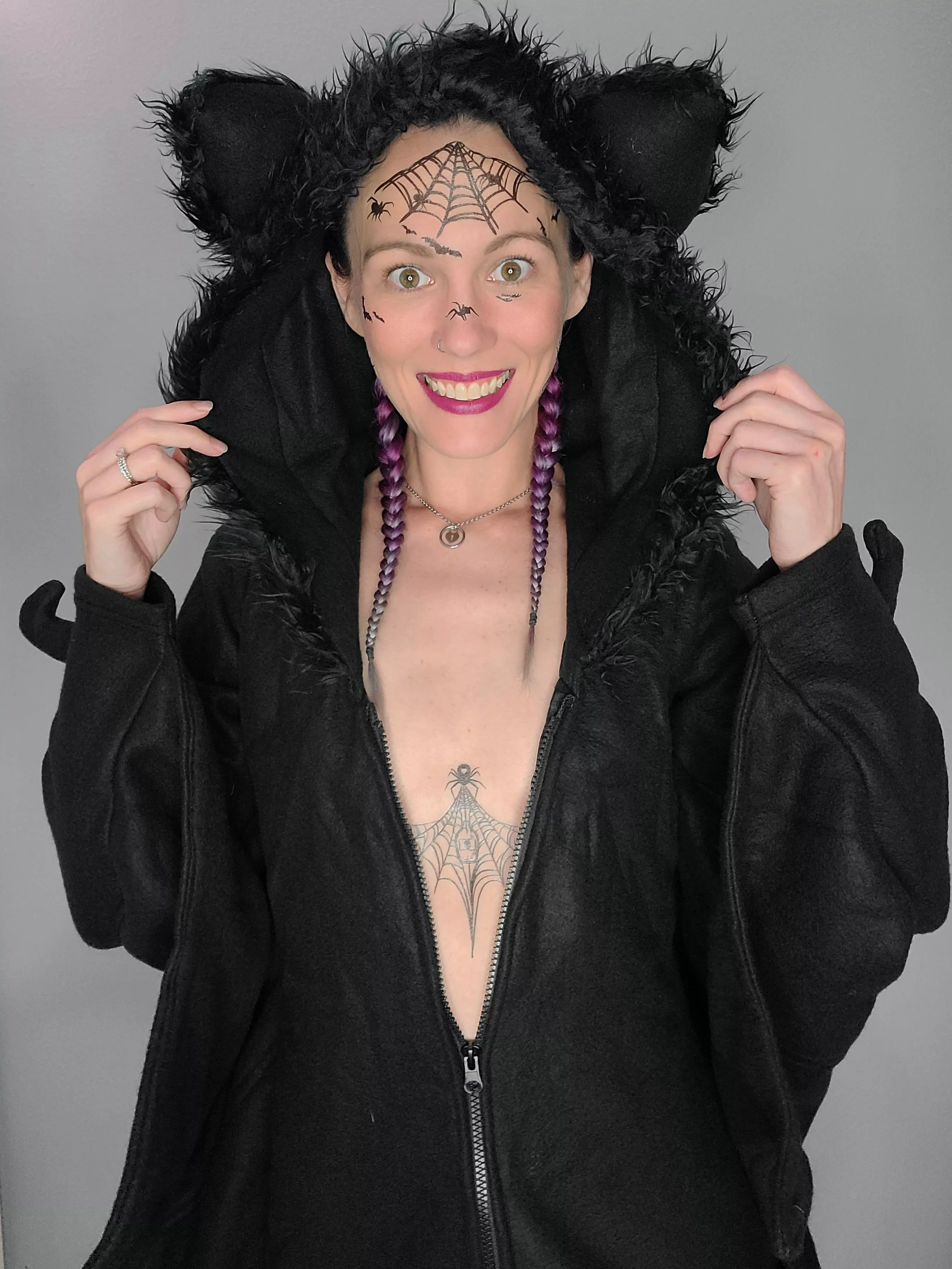 I had fun dressing up for Halloween [F]