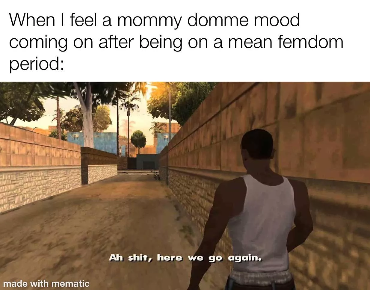 I tend to do both really.