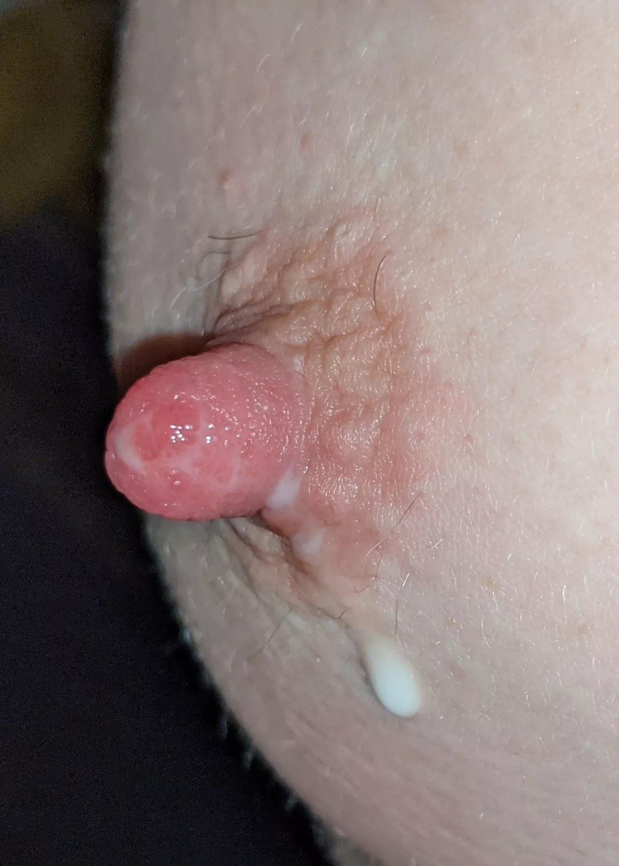 It feels really good when it's bursting like this, but I can't stand it for very long. Someone is going to need to relieve the pressure.