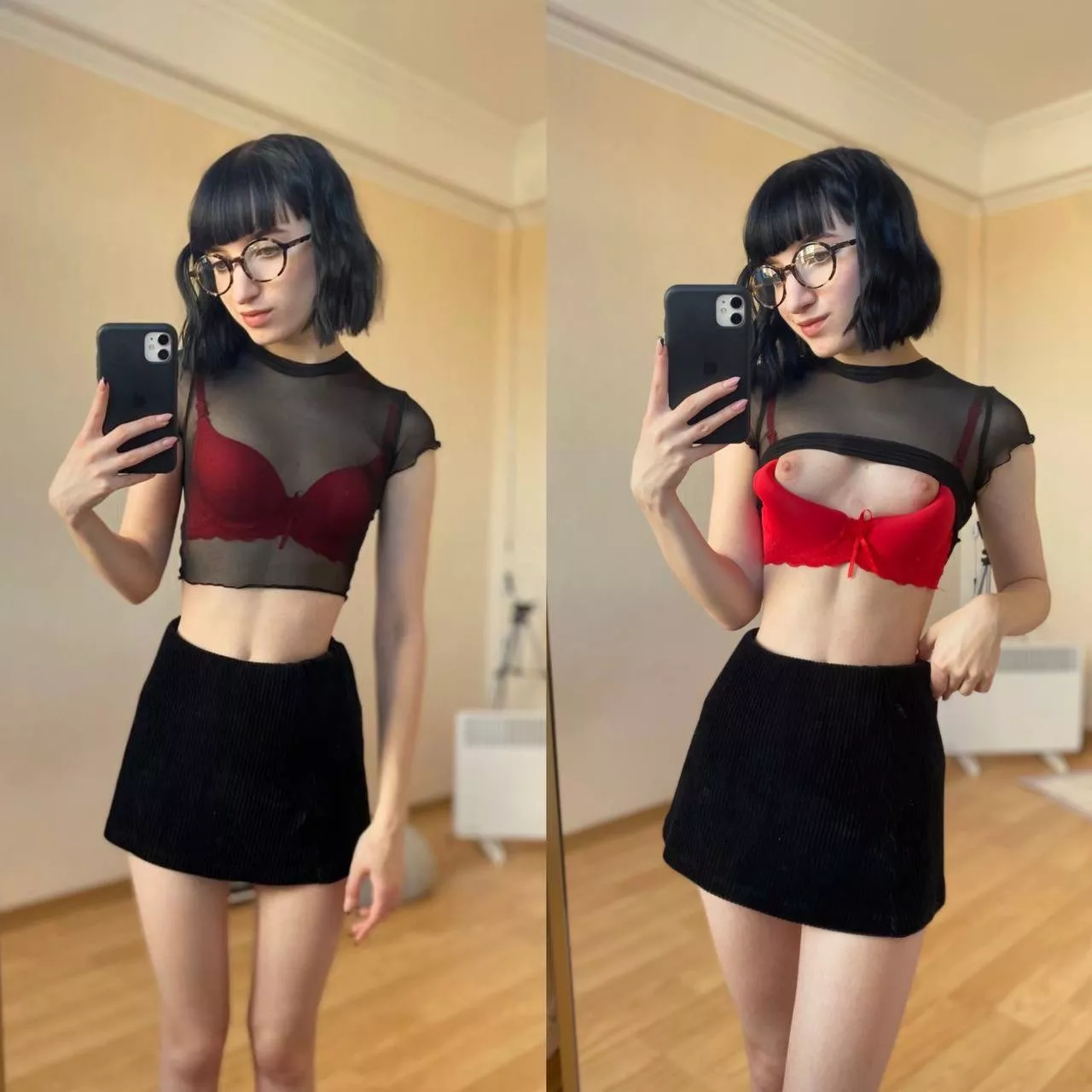 just admire my cute tits