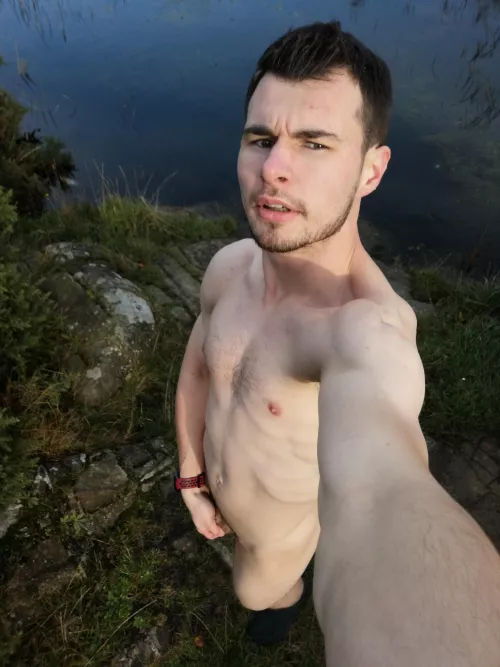 Just out for a walk, maybe a swim too