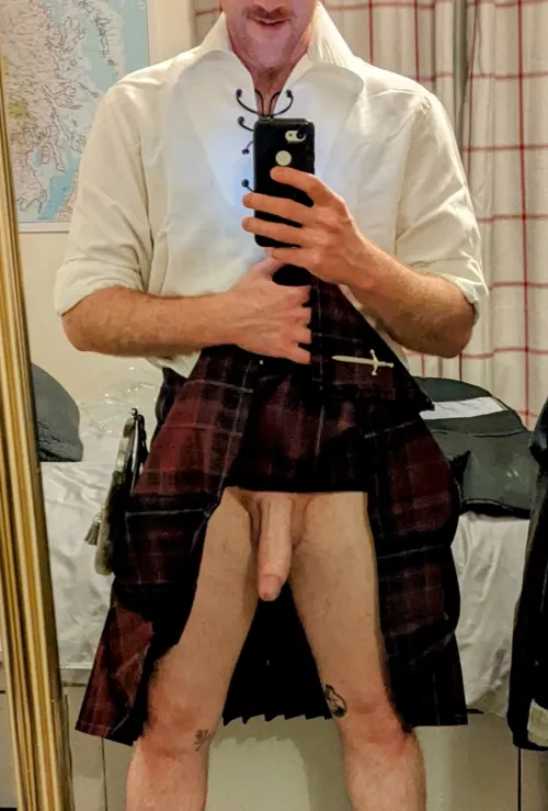 Kilt gone wild.