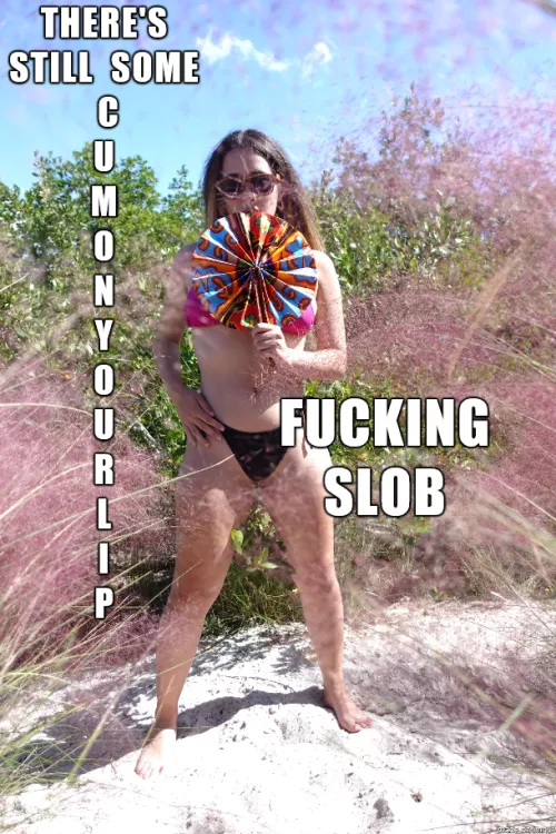 Learn some manners slave