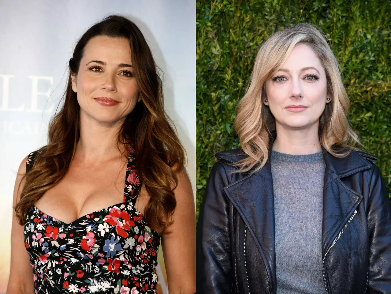 Let's jerk off to 2 great MILFs, Linda Cardellini and Judy Greer