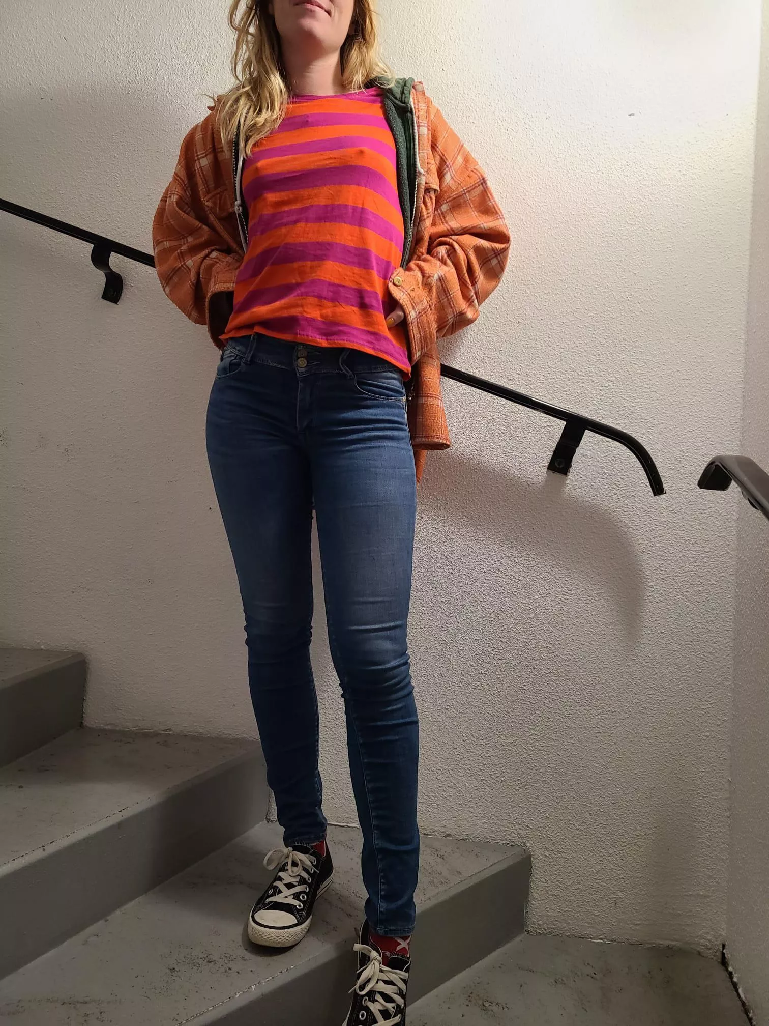 Love showing my tiny tits