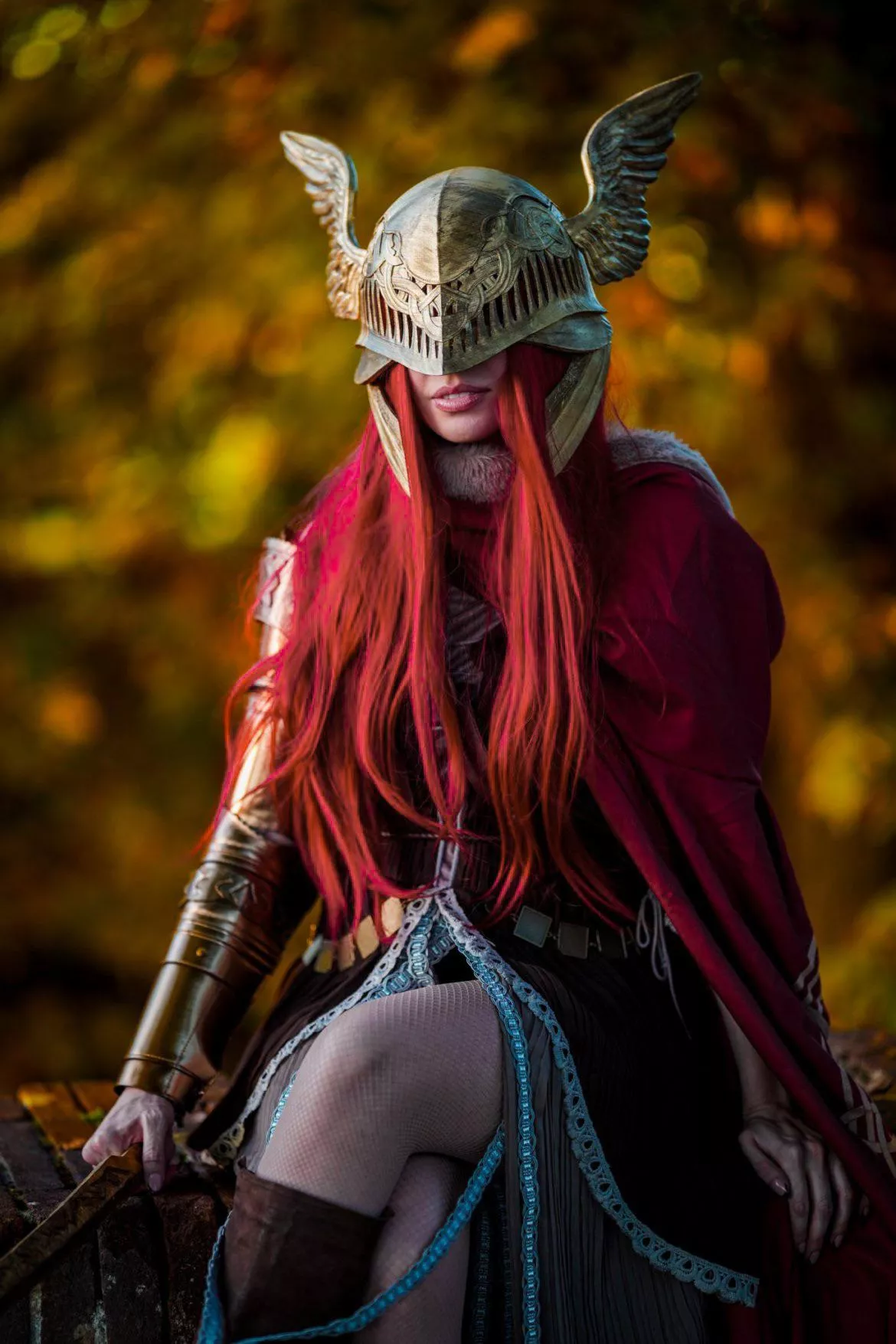 Me as Malenia at Lucca Comics (Italy) ❤️‍🔥