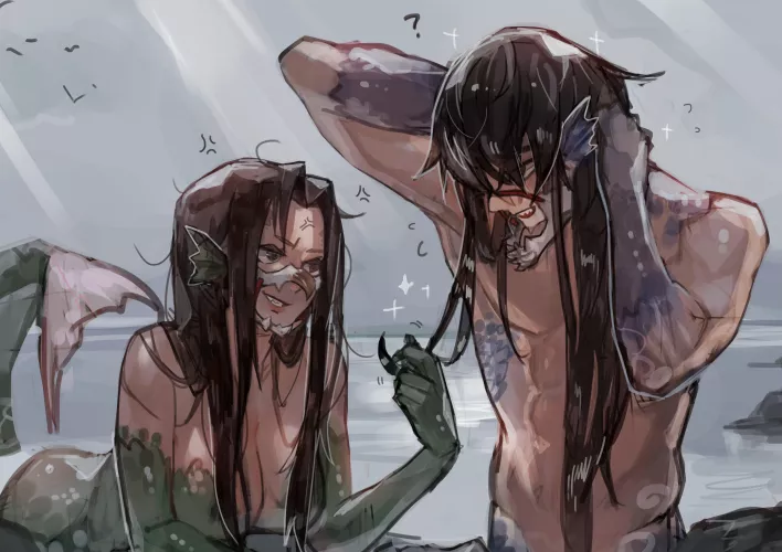 Mermaid and Merman