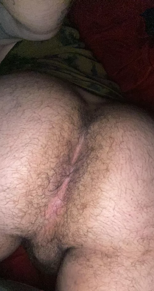 my hairy man ass