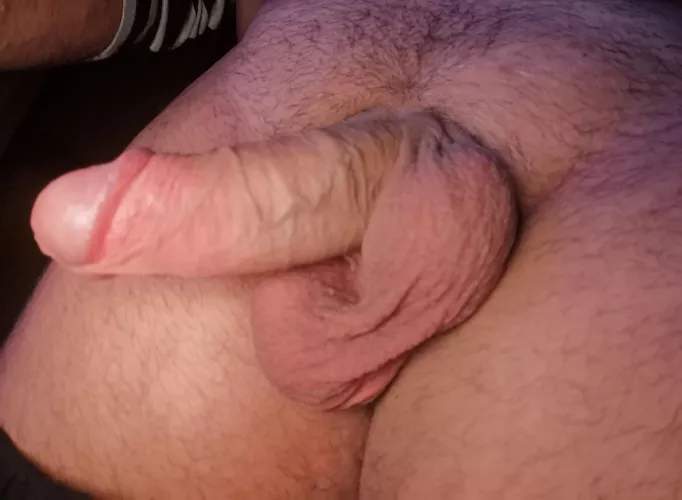 My semi-hard cock (58)