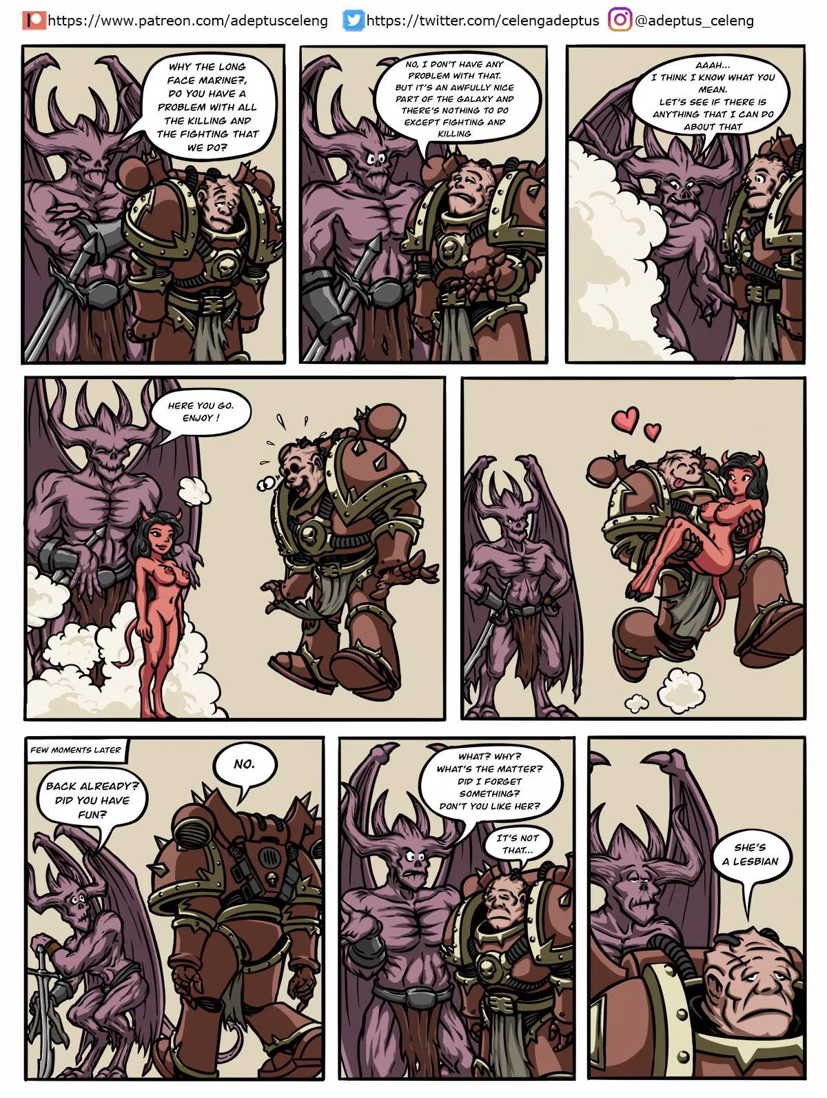 [OC] A help from a Demon