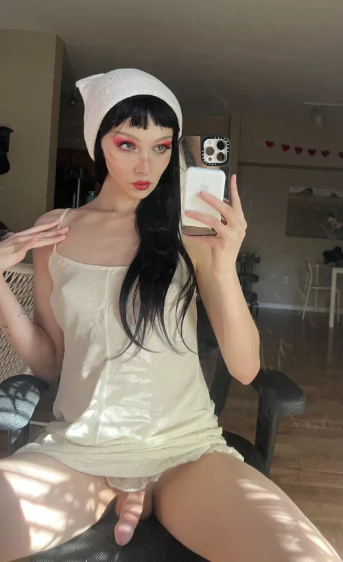 Oh hey, I heard at school that you have big balls, is that true?